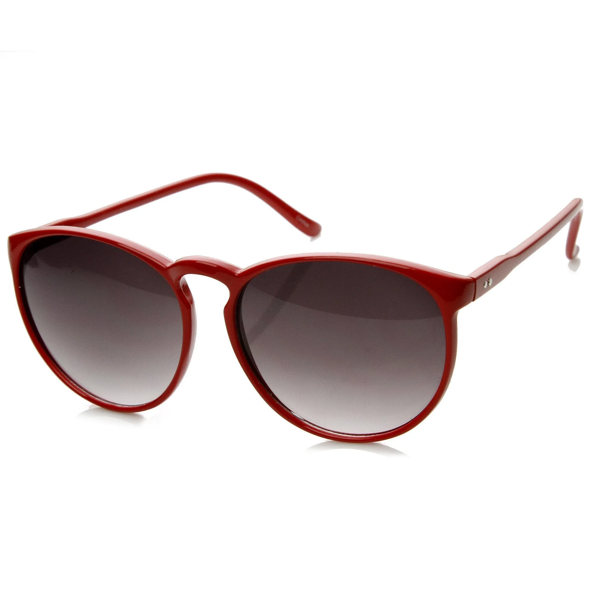 Large Round Key Hole Sunglasses