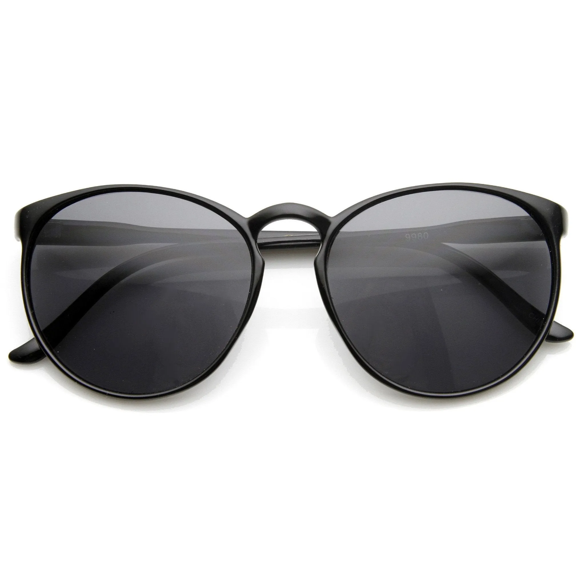 Large Round Key Hole Sunglasses