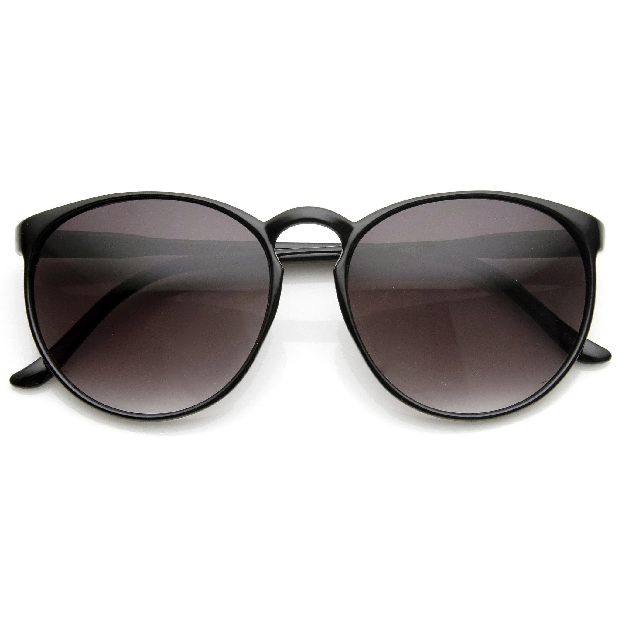 Large Round Key Hole Sunglasses