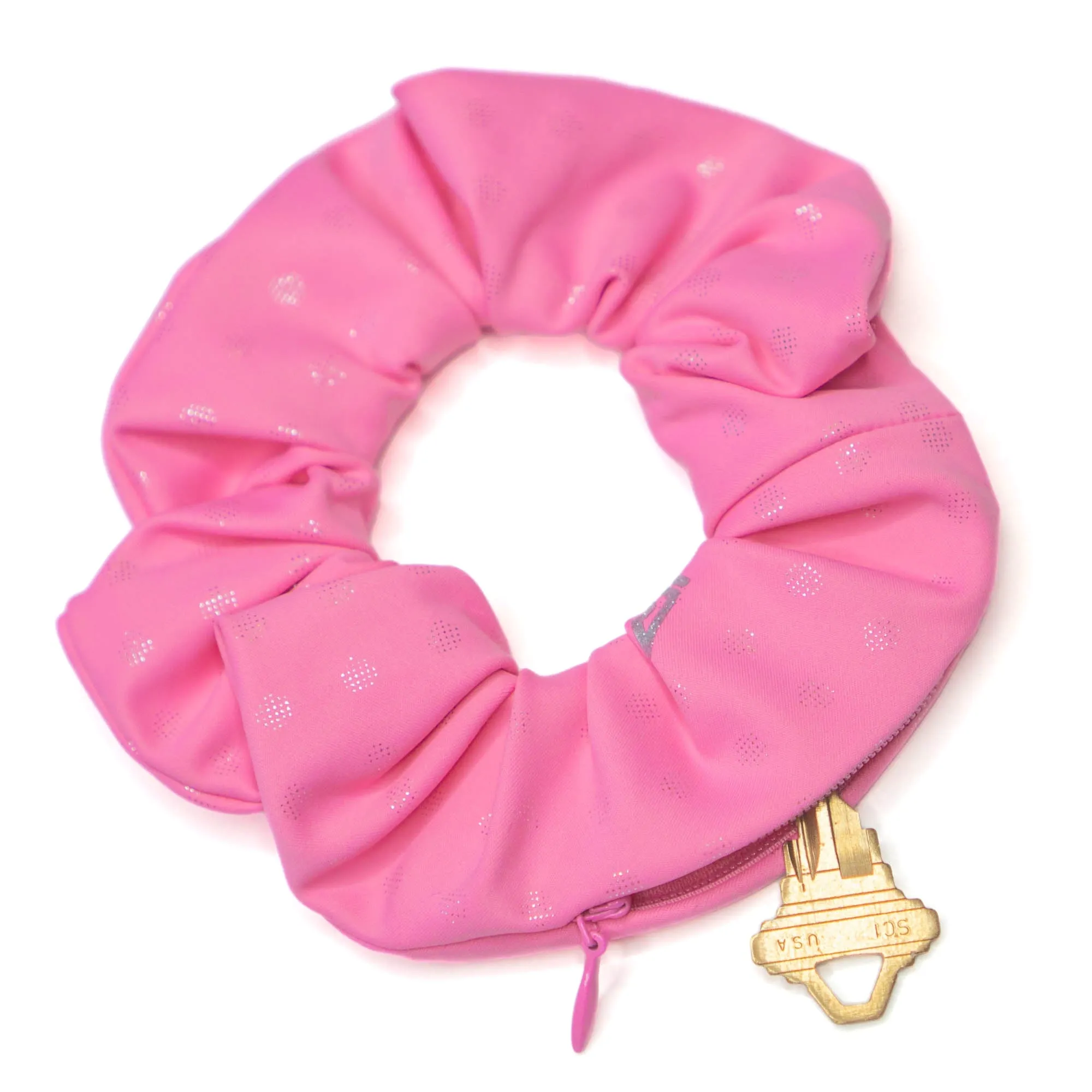 Lil Bow Doll Zipper Scrunchie