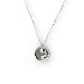 monocyte necklace | silver