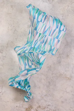 Multi Geo Silk Scarf