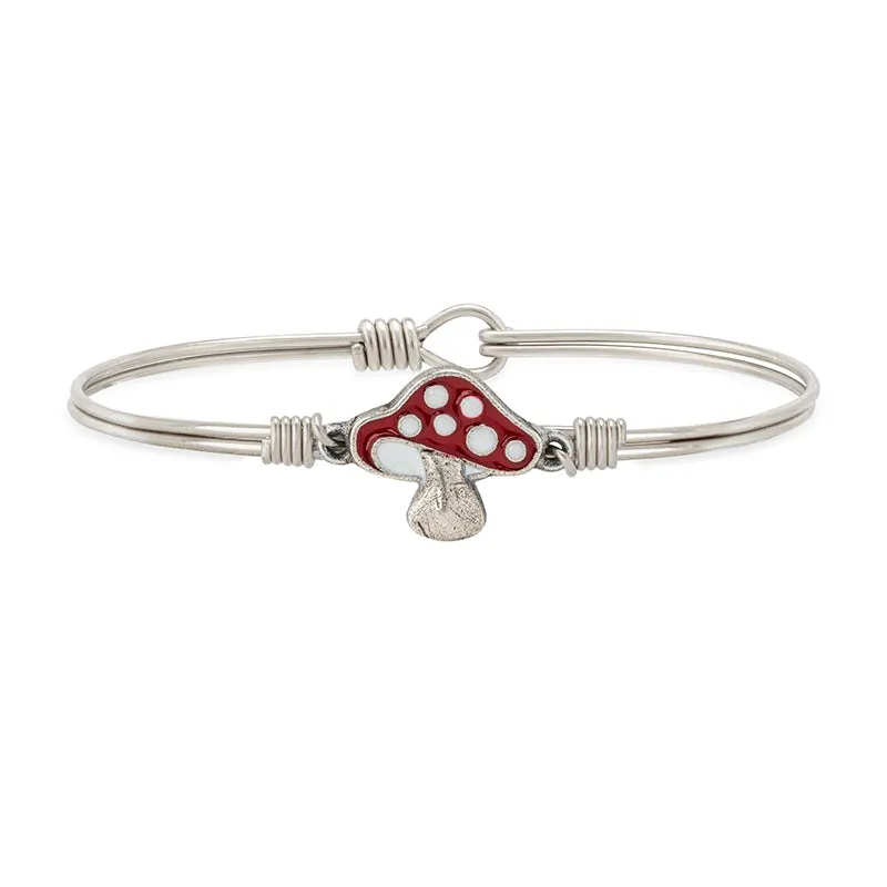 Mushroom Bangle Bracelet