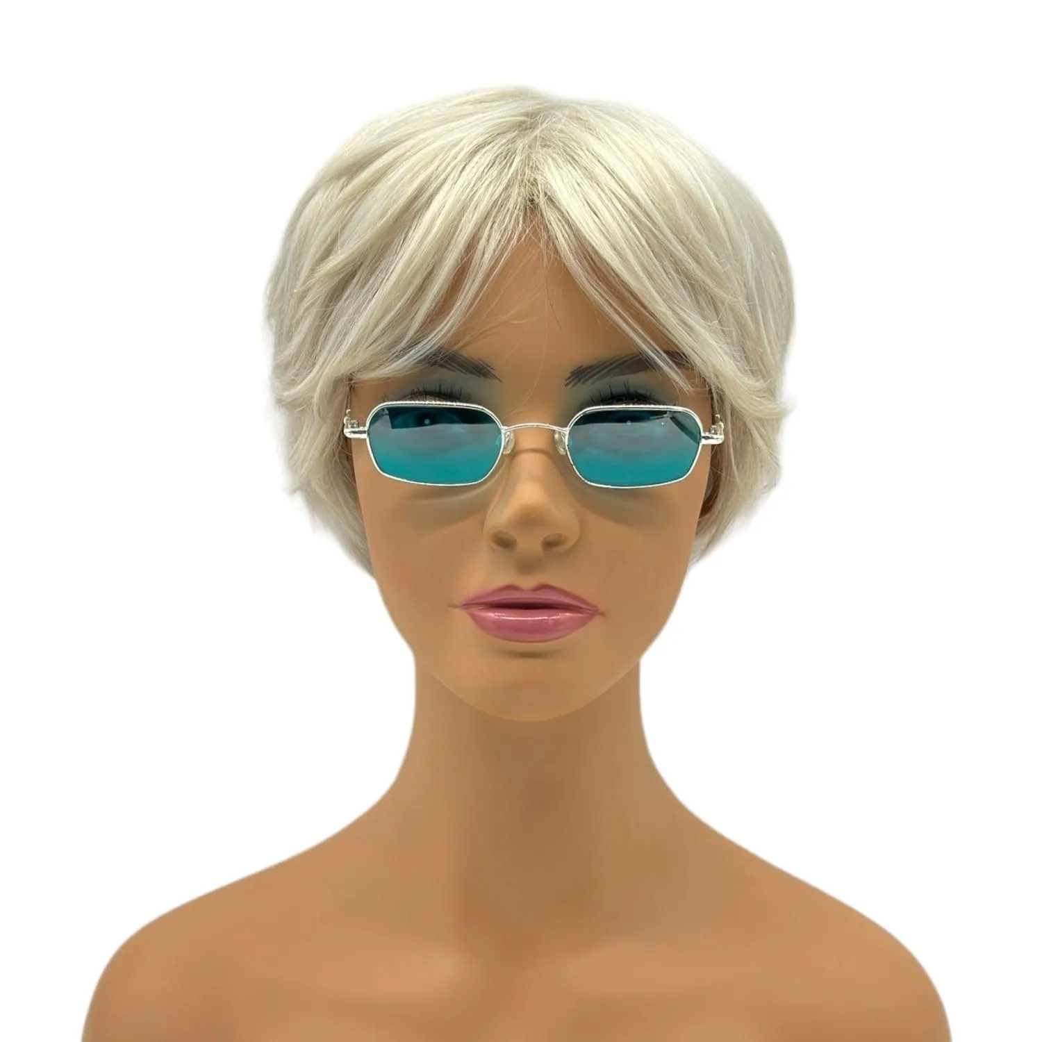 OPTICA Sunglasses - Turquoise & Silver