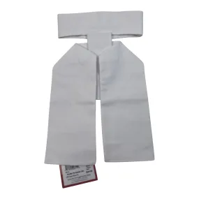 Ovation Classic 'Ready-Tie' Stock Tie in White - Small