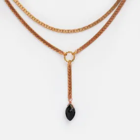 Elegant Palmer Gemstone Necklace with Premium Enhancements