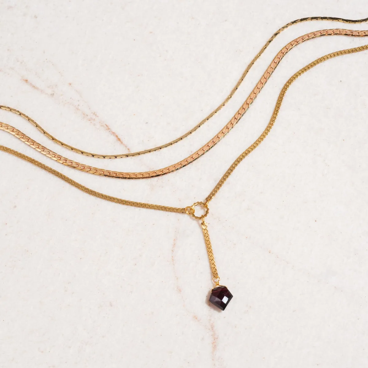 Elegant Palmer Gemstone Necklace with Premium Enhancements