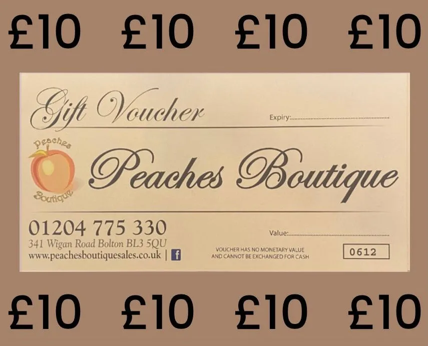 Peaches gift card