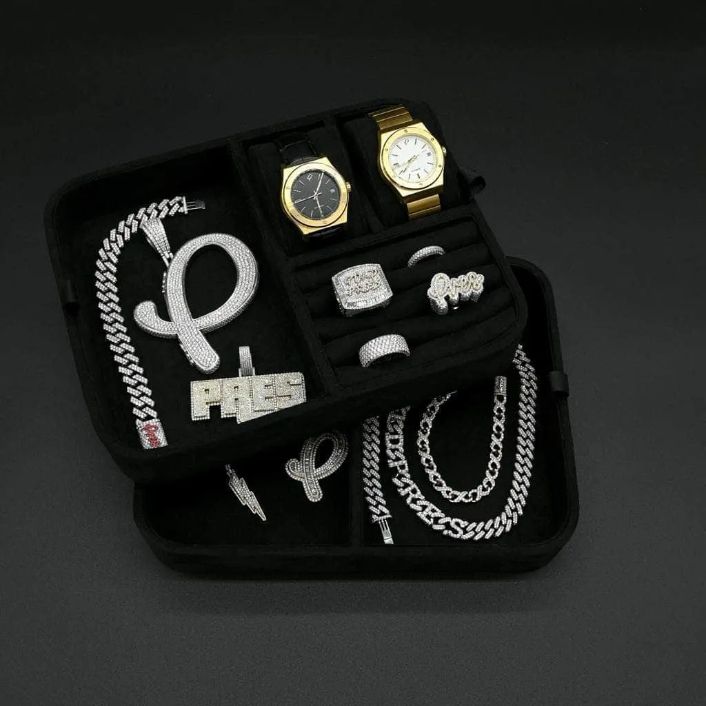 Pres Premium Jewelry Box Black