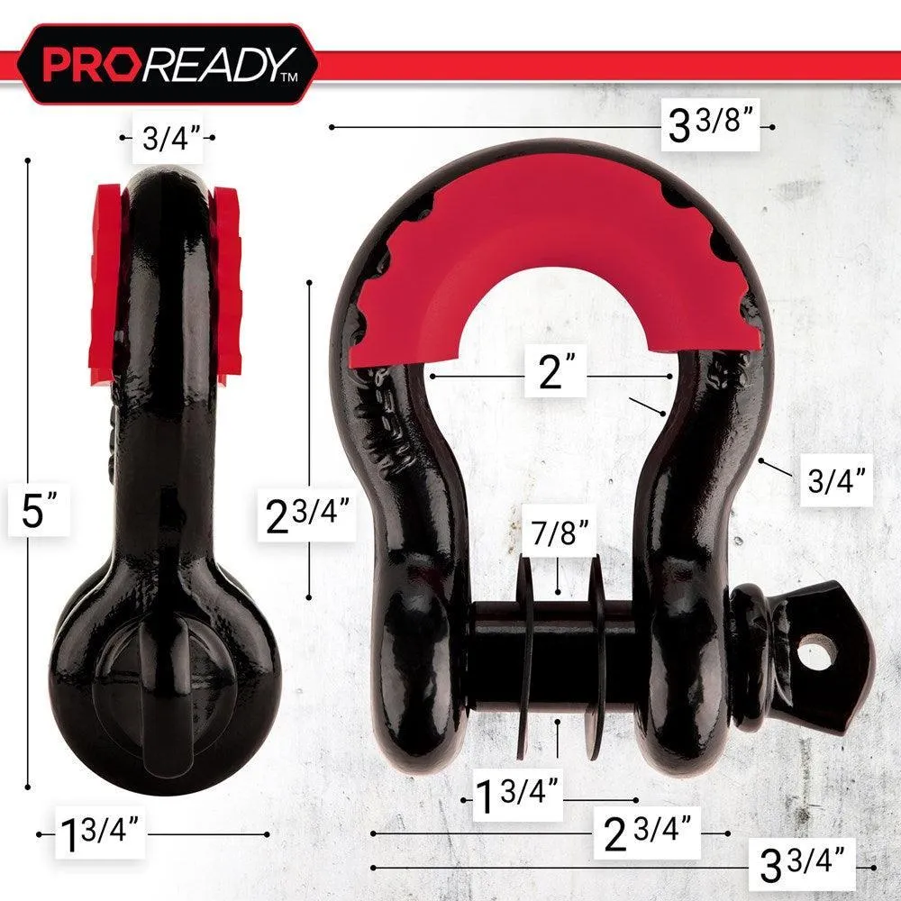 PROREADY Bow Shackle (2 Pack)