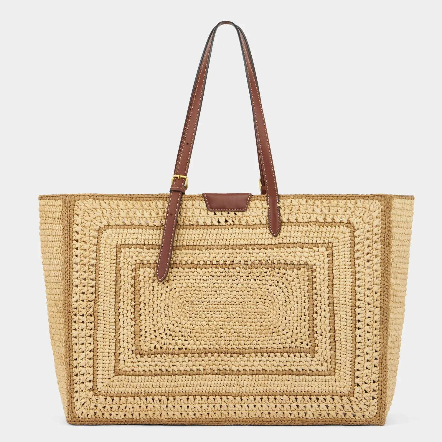 Raffia Bow Tote