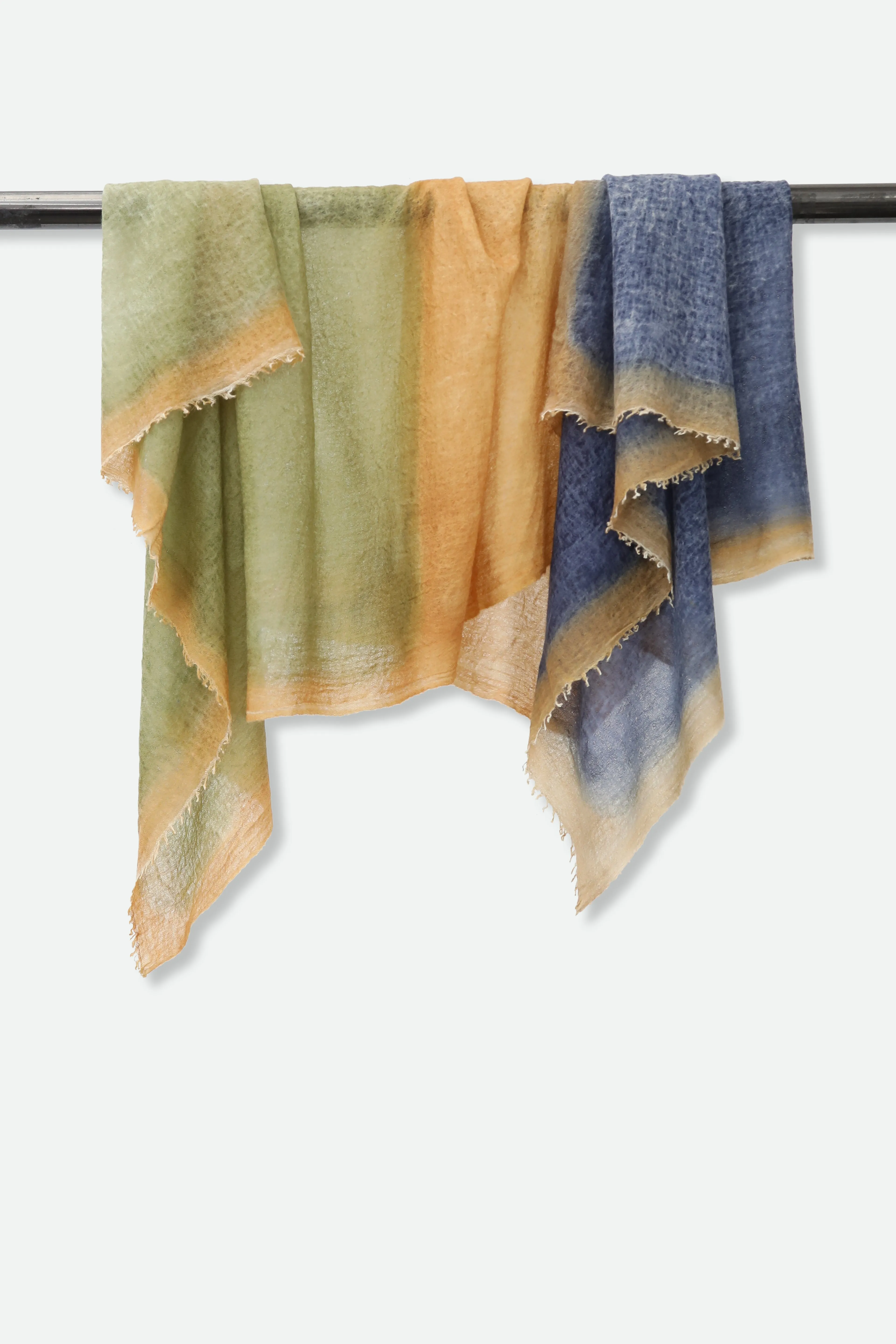 RHODES SCARF IN HAND DYED CASHMERE