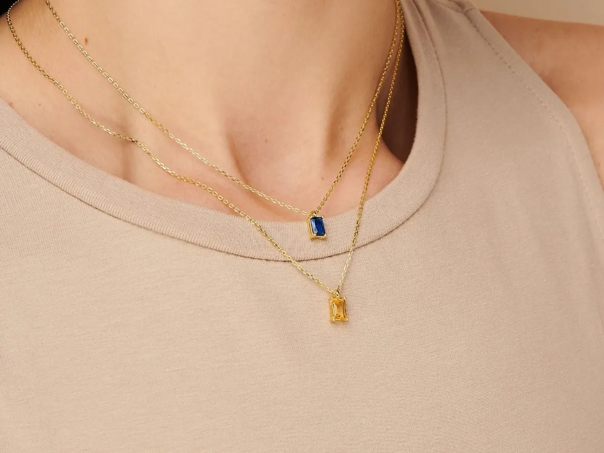 Sapphire Necklace