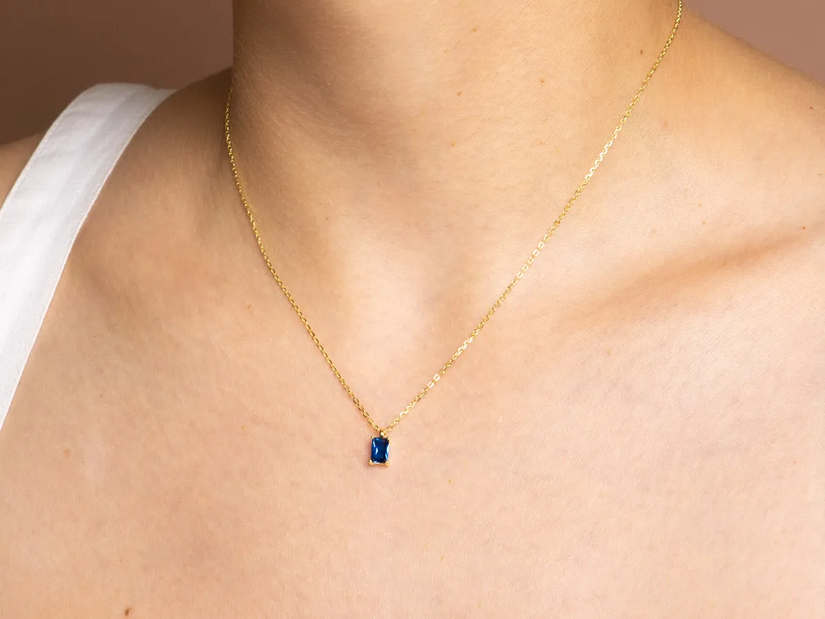 Sapphire Necklace