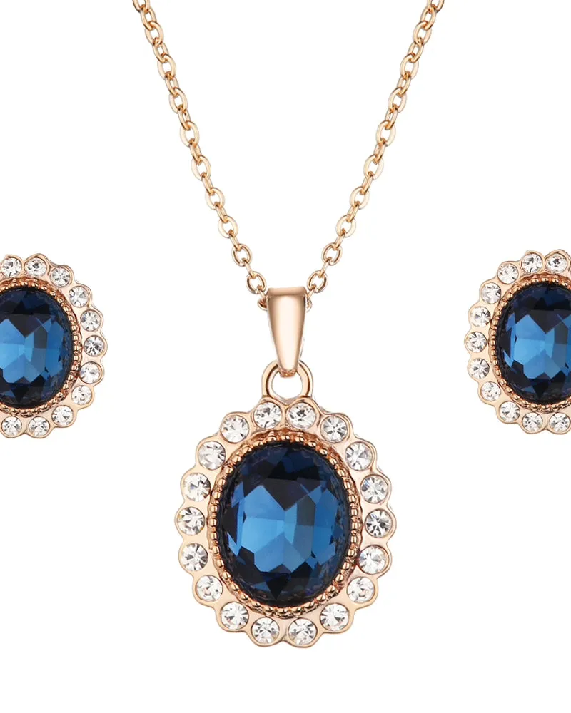 SK Jewelry Lady Set Blue