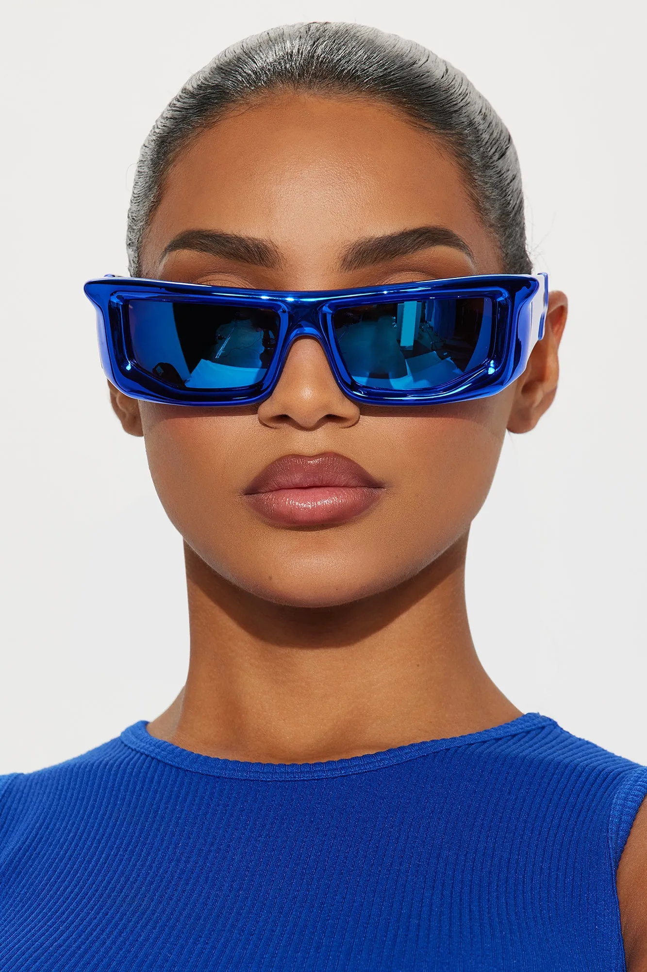 Blue Speed Spell Sunglasses - Enhanced