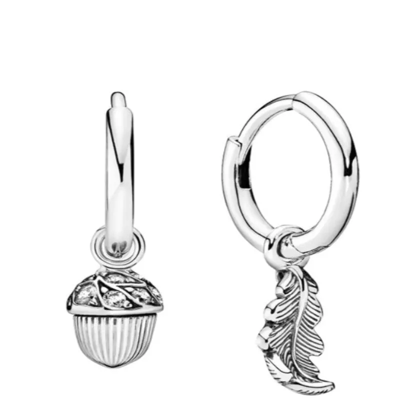 Sterling Silver Sparkling Charms Jewelry Earring