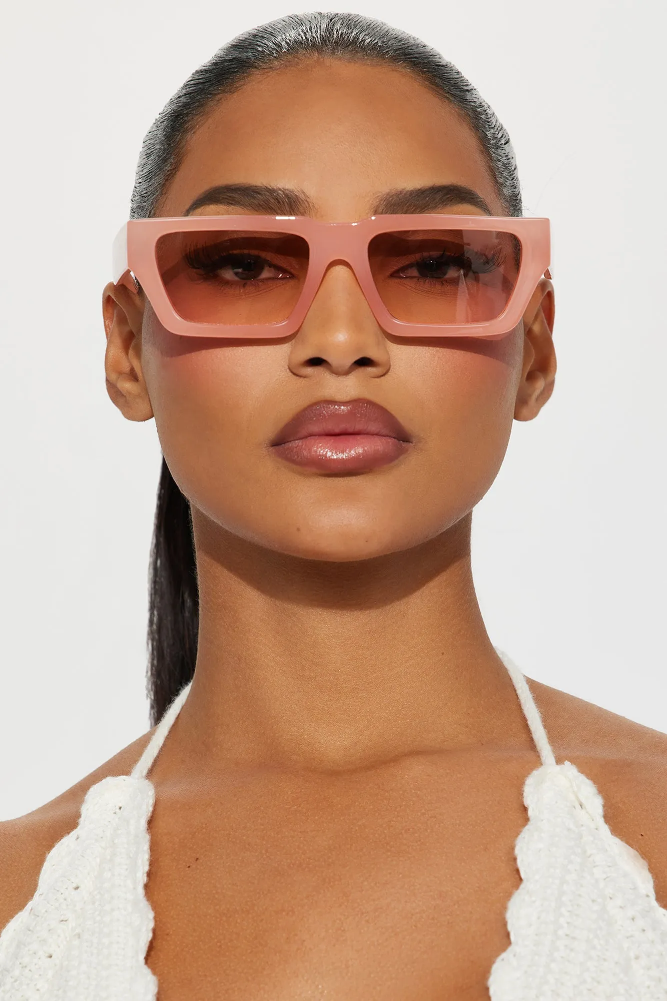 Summer Platter Sunglasses - Pink