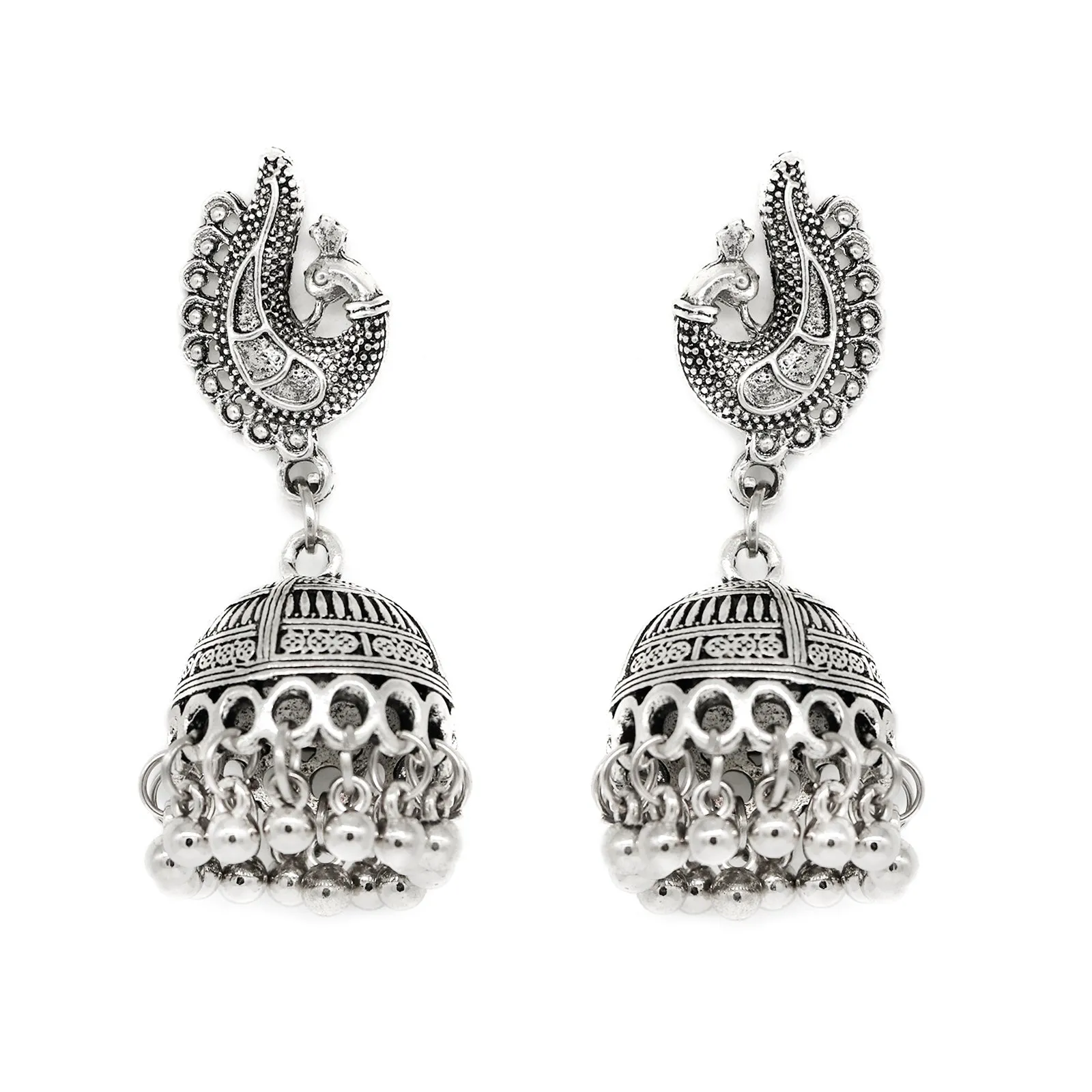 Teejh Lekhi Silver Oxidised Jewelry Gift Set