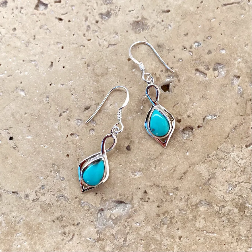 Turquoise Earrings - Ciara