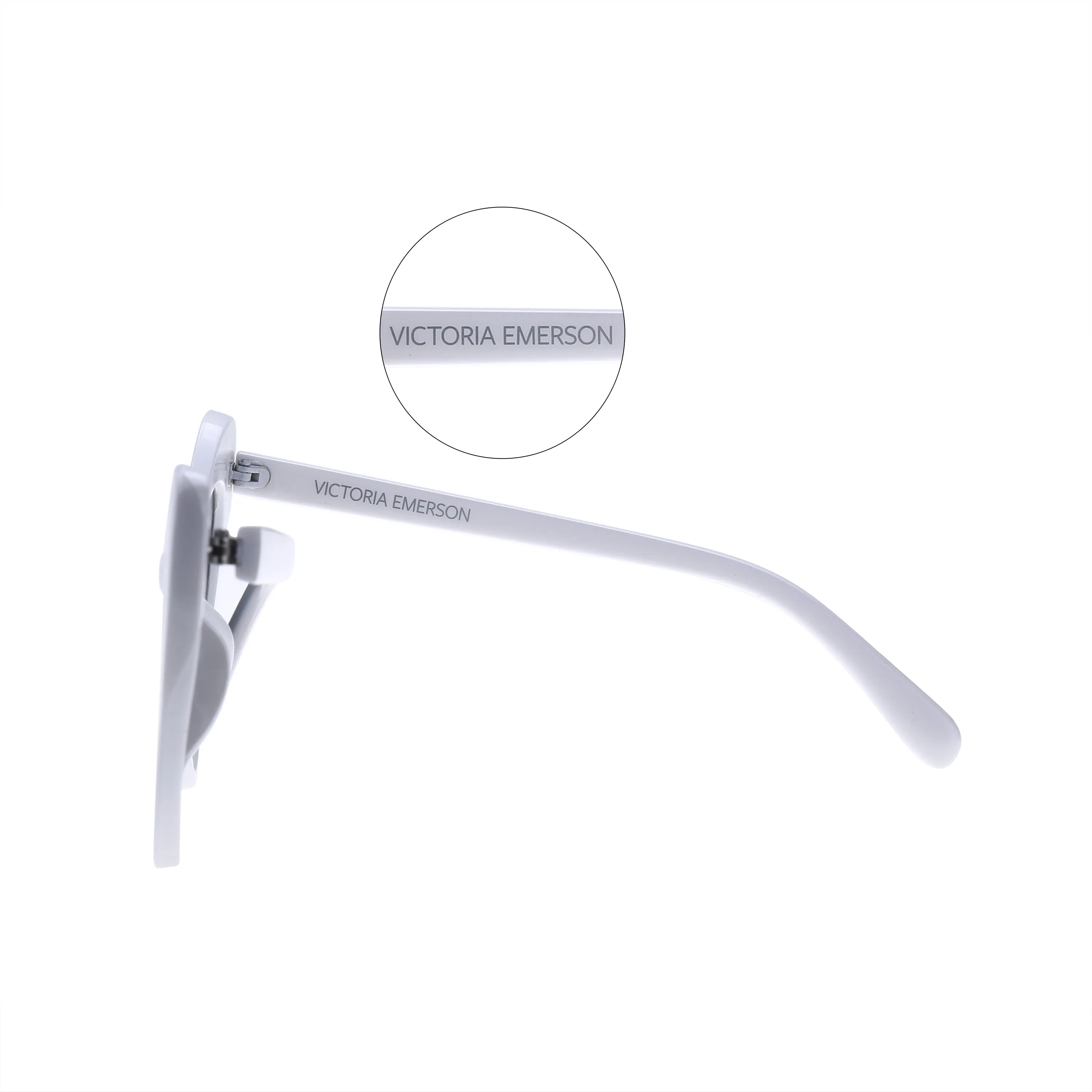 White Heart Sunglasses