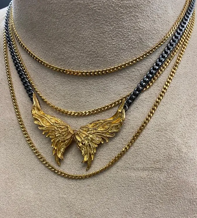 Wings Goldplated Necklace