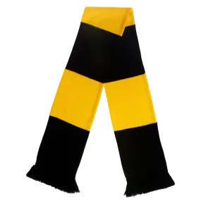 Yellow & Black Bar Scarf